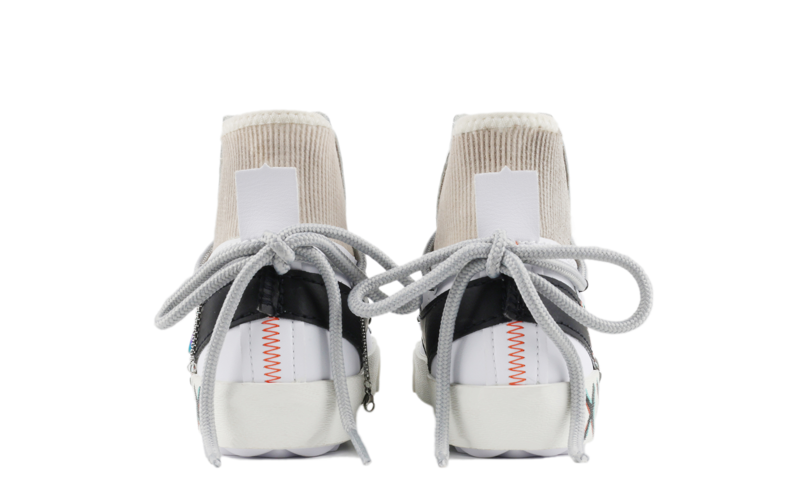 Shop [Custom Shoes] Nike Blazer Mid ''77 Jumbo ''Mood Doodle Déstructuré'' DD3111-100(Team42-男女同款心情涂鸦黑白灰)