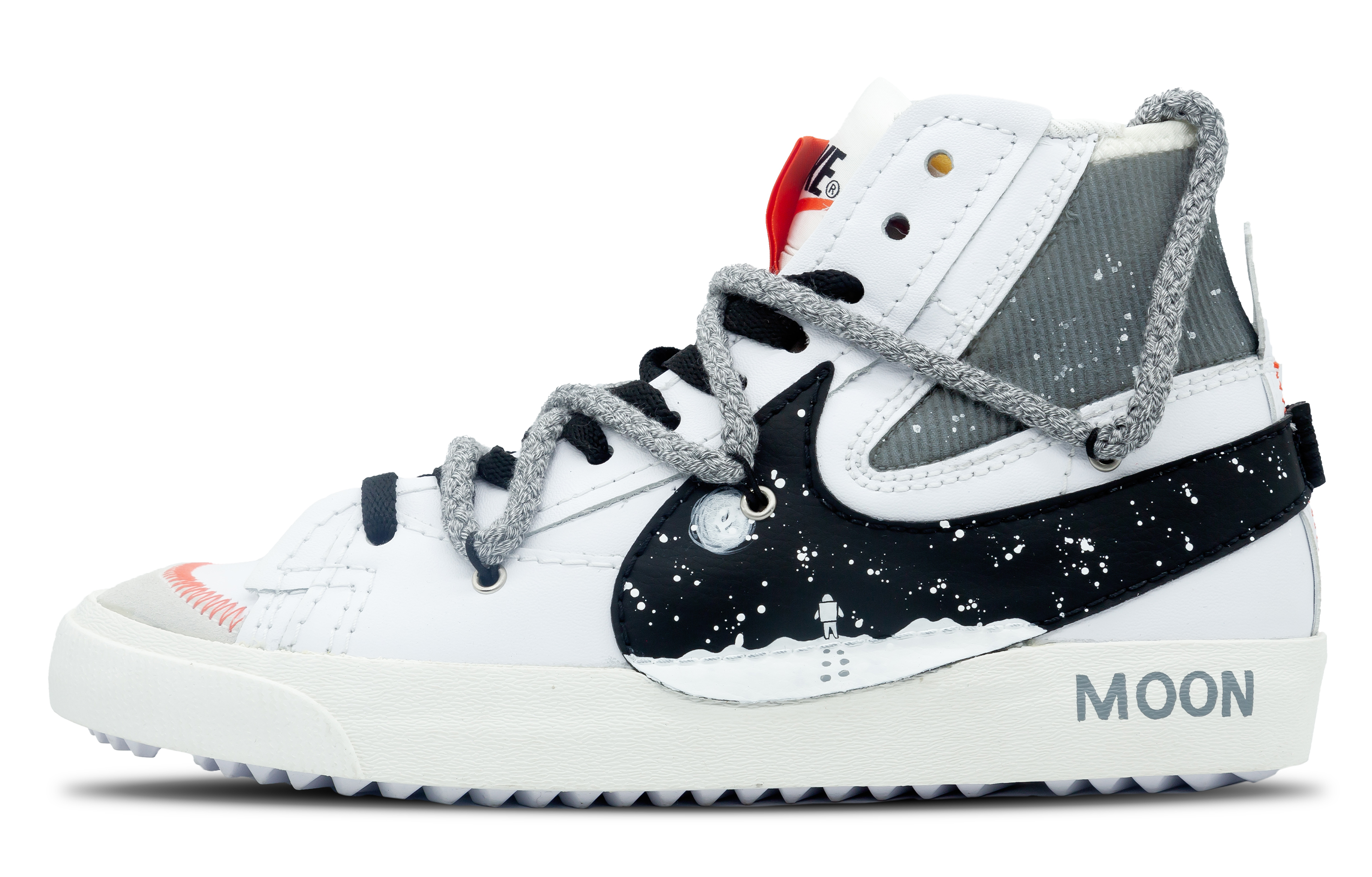Buy [Custom Shoes] Nike Blazer Mid '77 Jumbo 'Moon Landing' - Novelship
