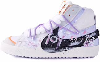 【定制鞋】耐克Blazer Mid '77 Jumbo '紫色熊涂鸦' DD3111-100(Team77-紫色玩偶熊) Buy 【定制鞋】耐克Blazer Mid '77 Jumbo '紫色熊涂鸦' DD3111-100(Team77-紫色玩偶熊)