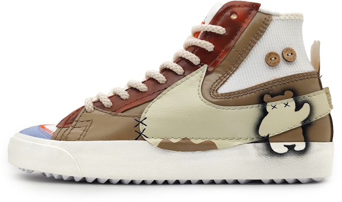 나이키 블레이저 점보 '레트로 테디베어 그라데이션' (커스텀) DD3111-100(Team16-复古小熊红棕) Buy 나이키 블레이저 점보 '레트로 테디베어 그라데이션' (커스텀) DD3111-100(Team16-复古小熊红棕)