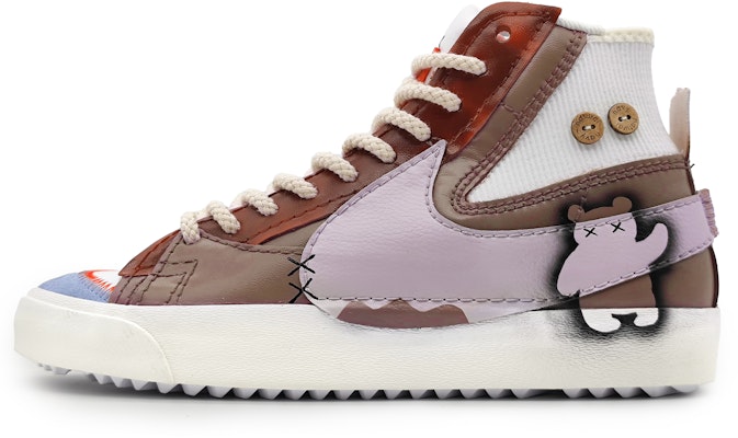 Zapatillas Nike Blazer Mid '77 Jumbo 'Retro Botón Teddy Degradé' DD3111-100(Team16-复古小熊紫勾红棕) Buy Zapatillas Nike Blazer Mid '77 Jumbo 'Retro Botón Teddy Degradé' DD3111-100(Team16-复古小熊紫勾红棕)