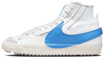 Details for 【訂製球鞋】 Nike Blazer Mid '77 Jumbo 煙雲裡 解構 輕便 簡約 中幫 板鞋 男女同款 黑白灰