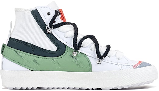 ナイキ ブレザー ミッド '77 ジャンボ 'スプリング レイン ホワイト-グリーン' DD3111-100(Team73-春色雨音) Order ナイキ ブレザー ミッド '77 ジャンボ 'スプリング レイン ホワイト-グリーン' DD3111-100(Team73-春色雨音)