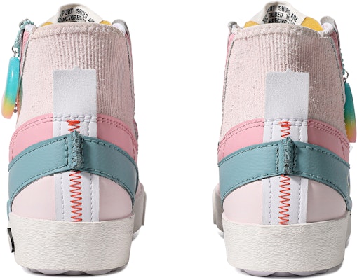【定制球鞋】Nike Blazer Mid '77 Jumbo 特殊鞋盒 星月 星星 漸變 板鞋 男女同款 粉綠 Shop 【定制球鞋】Nike Blazer Mid '77 Jumbo 特殊鞋盒 星月 星星 漸變 板鞋 男女同款 粉綠