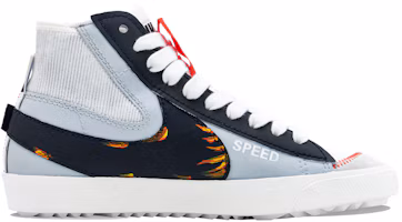 Order 【定製球鞋】Nike Blazer Mid '77 Jumbo 速火 高筒 板鞋 男女同款 黑白