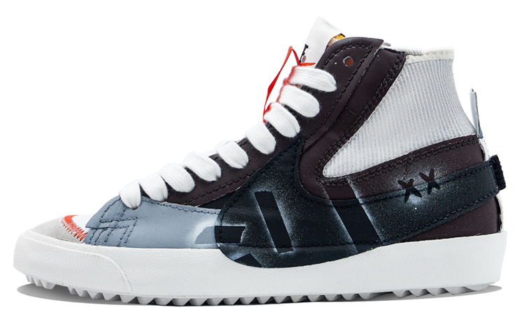[Custom Shoes] Nike Blazer Mid '77 Jumbo 'Vintage Tape - Black White'