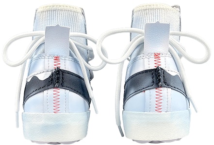 【訂製球鞋】Nike Blazer Mid ‘77 Jumbo 雪山解構 流動 雪花 高筒 板鞋 男女款 白藍黑 Purchase 【訂製球鞋】Nike Blazer Mid ‘77 Jumbo 雪山解構 流動 雪花 高筒 板鞋 男女款 白藍黑