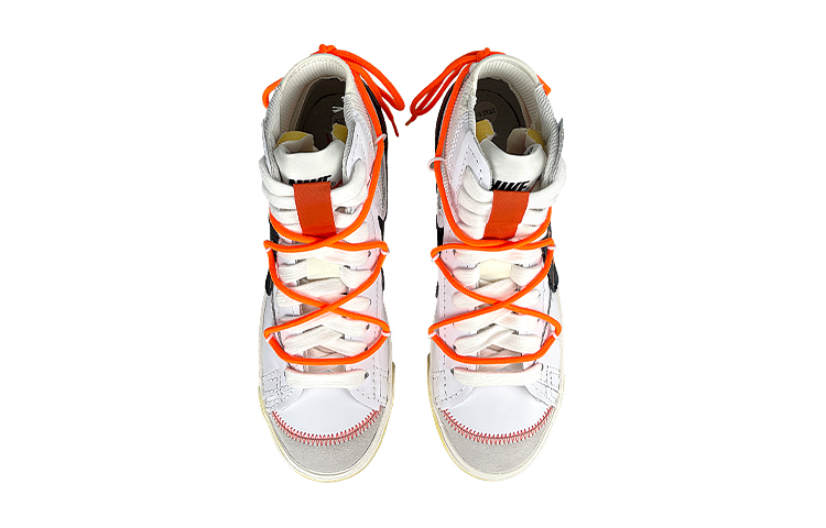 Purchase [Kasut Kustom] Nike Blazer Mid '77 Jumbo Putih Oren 'Terlerai Berbintik Berusia' DD3111-100(Team47-男NB圣经解SBOX)