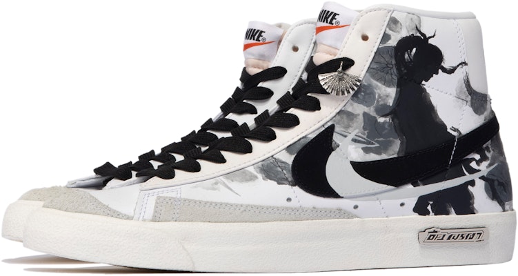 カスタム ナイキ ブレーザー MID ブラック/ホワイト/グレー BQ6806-100(TeamM-男款隐士侠客S-BOX) Lookbook カスタム ナイキ ブレーザー MID ブラック/ホワイト/グレー BQ6806-100(TeamM-男款隐士侠客S-BOX)
