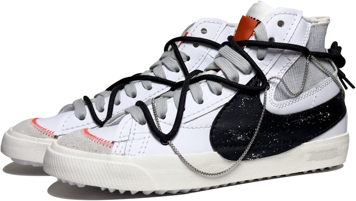 나이키 블레이저 미드 '검흰회 스플래터' (커스텀) DD3111-100(Team95-遗忘) Lookbook 나이키 블레이저 미드 '검흰회 스플래터' (커스텀) DD3111-100(Team95-遗忘)