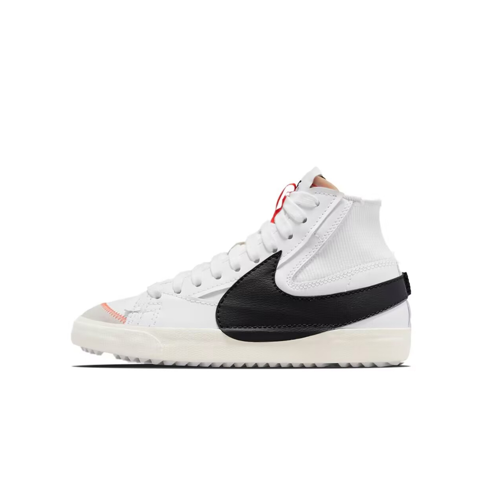 Details for 【カスタムシューズ】ナイキブレザー ミッド 'ブラックホワイトグレースプラッター' DD3111-100(Team95-遗忘)