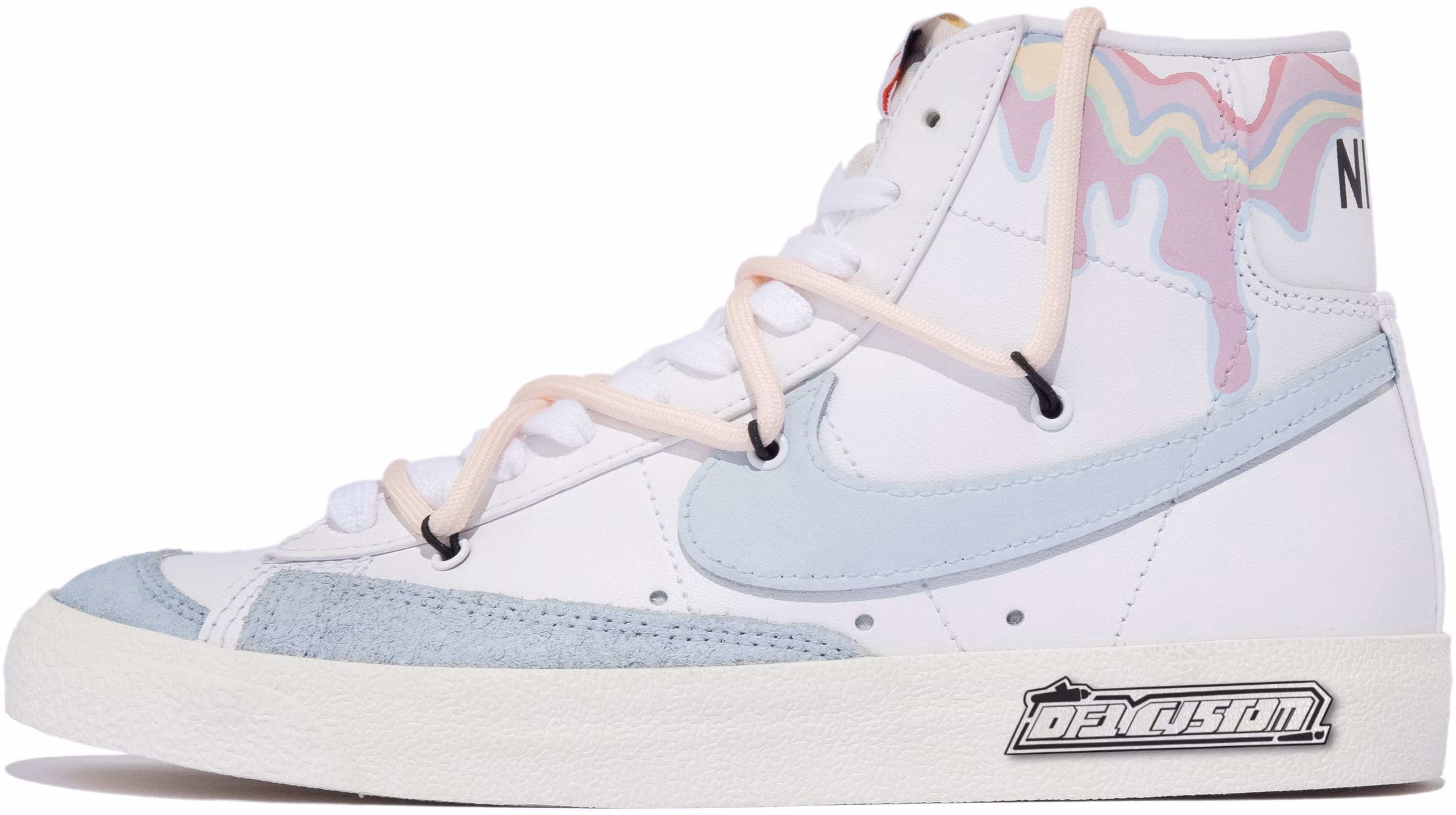 custom-shoes-nike-blazer-mid-blue-white-pink-swirl-ice-cream