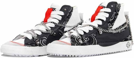 나이키 블레이저 미드 '캐슈 플라워' (커스텀) DD3111-100(Team34-腰果花) Lookbook 나이키 블레이저 미드 '캐슈 플라워' (커스텀) DD3111-100(Team34-腰果花)