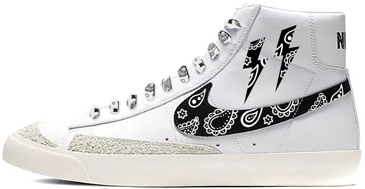 custom-shoes-nike-blazer-mid-cashew-flower-custom