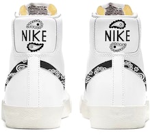 【定制球鞋】 Nike Blazer Mid 腰果花 噴繪 日銷定制 休閒 耐磨防滑 中幫 板鞋 男款 黑白 Shop 【定制球鞋】 Nike Blazer Mid 腰果花 噴繪 日銷定制 休閒 耐磨防滑 中幫 板鞋 男款 黑白
