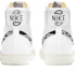 Shop 【定制球鞋】 Nike Blazer Mid 腰果花 噴繪 日銷定制 休閒 耐磨防滑 中幫 板鞋 男款 黑白
