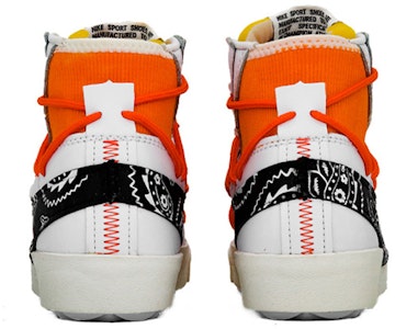 【定制球鞋】Nike Blazer Mid 解构 腰果花 中帮 板鞋 男女同款 黑白橙 Purchase 【定制球鞋】Nike Blazer Mid 解构 腰果花 中帮 板鞋 男女同款 黑白橙