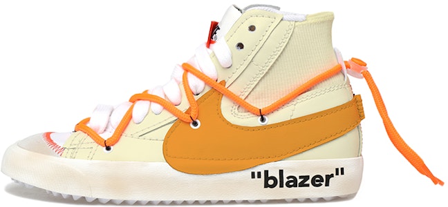 【定制球鞋】Nike Blazer Mid 解構鞋帶 做舊 vibe風 標籤 特殊禮盒 中幫 板鞋 男女同款 白橙 Buy 【定制球鞋】Nike Blazer Mid 解構鞋帶 做舊 vibe風 標籤 特殊禮盒 中幫 板鞋 男女同款 白橙