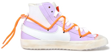 【定制球鞋】 Nike Blazer Mid 解構鞋帶 做舊 Vibe風 標籤 特殊禮盒 中幫 板鞋 男女同款 香芋紫 Order 【定制球鞋】 Nike Blazer Mid 解構鞋帶 做舊 Vibe風 標籤 特殊禮盒 中幫 板鞋 男女同款 香芋紫