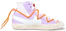 Order 【定制球鞋】 Nike Blazer Mid 解構鞋帶 做舊 Vibe風 標籤 特殊禮盒 中幫 板鞋 男女同款 香芋紫