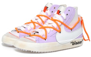 【定制球鞋】 Nike Blazer Mid 解構鞋帶 做舊 Vibe風 標籤 特殊禮盒 中幫 板鞋 男女同款 香芋紫 Lookbook 【定制球鞋】 Nike Blazer Mid 解構鞋帶 做舊 Vibe風 標籤 特殊禮盒 中幫 板鞋 男女同款 香芋紫