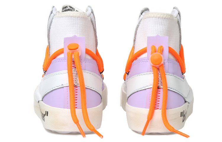 Purchase 【定制球鞋】 Nike Blazer Mid 解構鞋帶 做舊 Vibe風 標籤 特殊禮盒 中幫 板鞋 男女同款 香芋紫