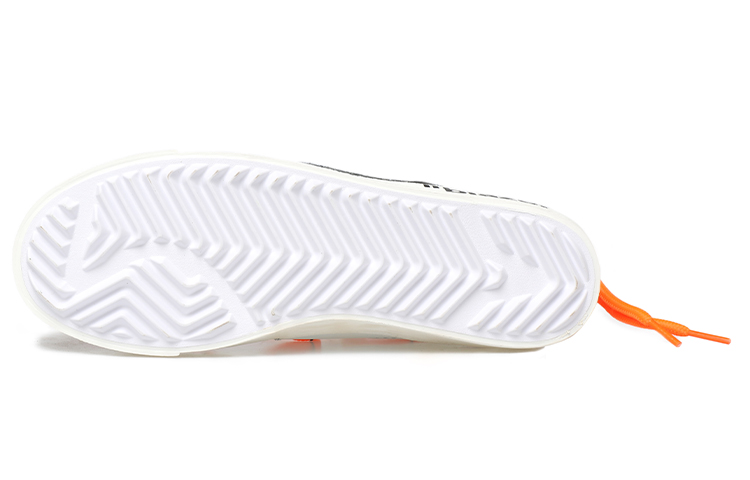 Details for [定制鞋] 耐克Blazer Mid 解构风格 蕾丝复古 黑白橙 DD3111-100(Team拾玖-浅黄做旧男女S-BOX)