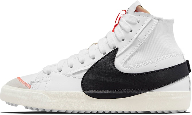 【定制鞋】耐克 Blazer Mid “解构系带老化氛围” DD3111-100(Team拾玖-黄勾做旧男S-BOX) 1