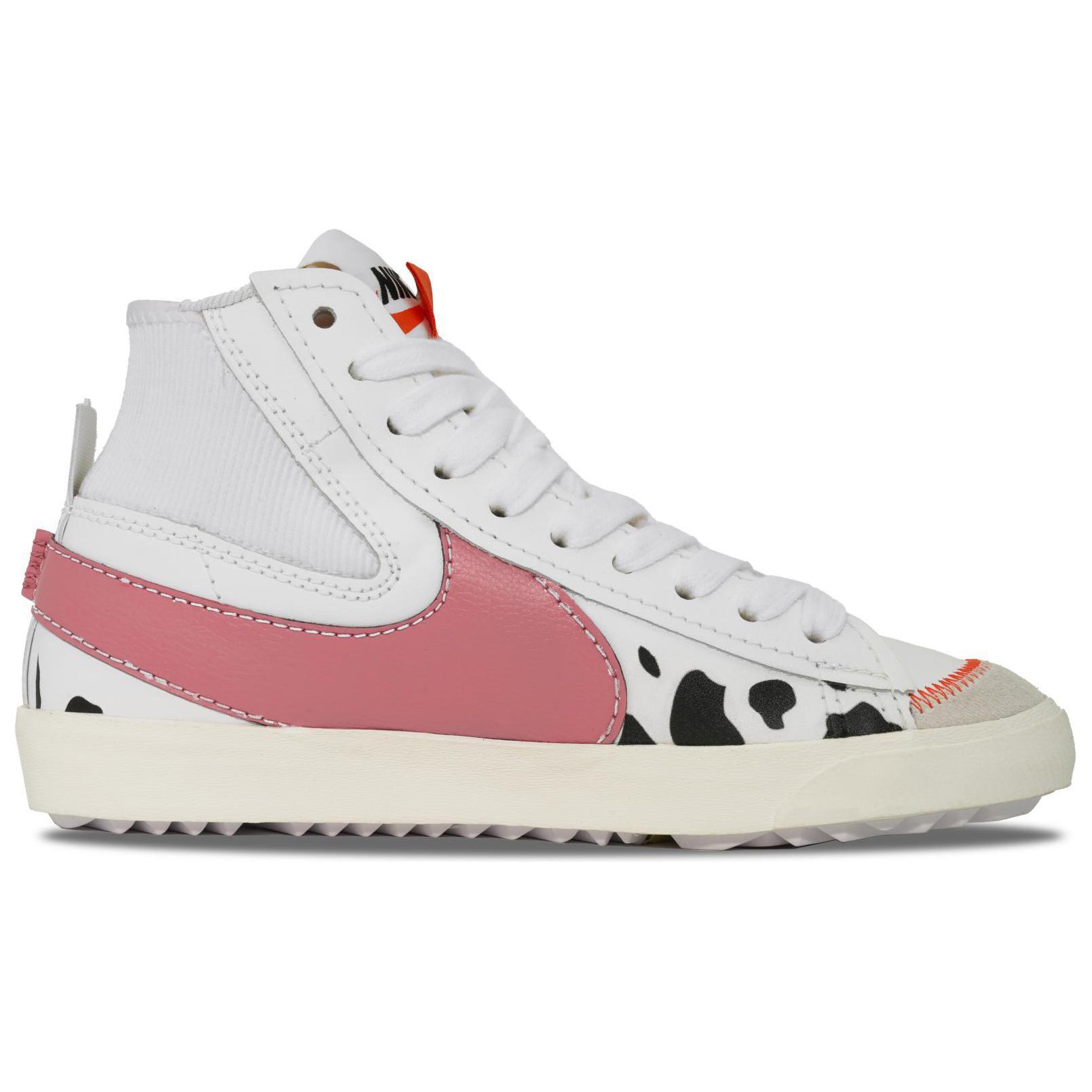 Lookbook 定制鞋 Nike Blazer Mid '涂鸦奶牛白粉' DD3111-100(Team113-嘟嘟奶牛)
