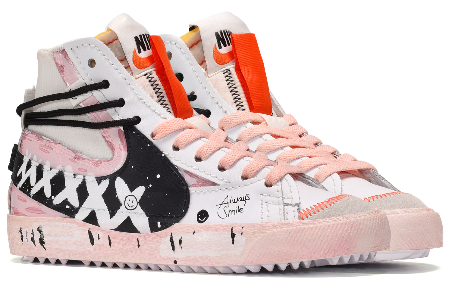 [Custom Shoes] Nike Blazer Mid 'Dopamine Smile' 圖 3