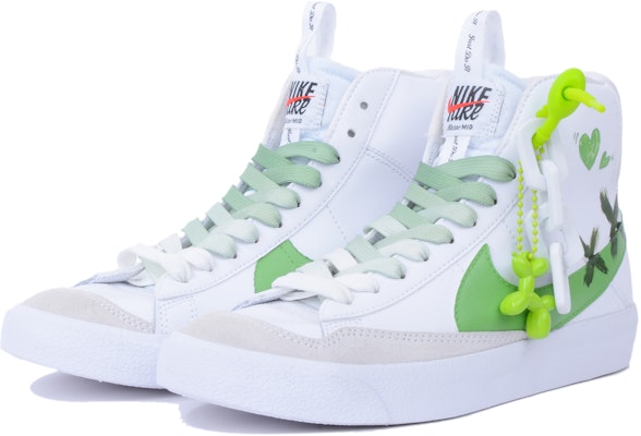 나이키 블레이저 미드 '그린' (커스텀) DH8640-102(Team42-女款牛油果绿) Lookbook 나이키 블레이저 미드 '그린' (커스텀) DH8640-102(Team42-女款牛油果绿)