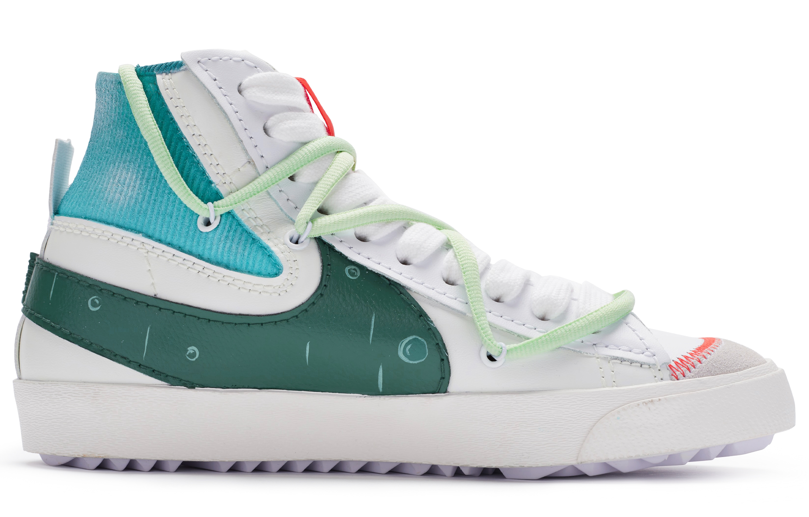 Order 나이키 블레이저 미드 '경칩' (커스텀 슈즈) DD3111-100(TeamR-惊蛰男女同款)