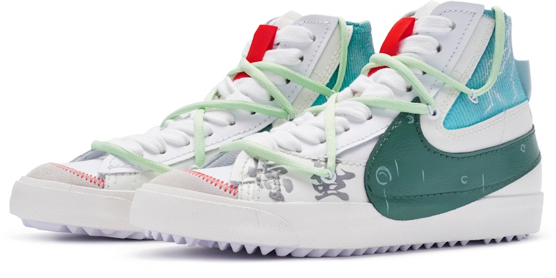 나이키 블레이저 미드 '경칩' (커스텀 슈즈) DD3111-100(TeamR-惊蛰男女同款) Lookbook 나이키 블레이저 미드 '경칩' (커스텀 슈즈) DD3111-100(TeamR-惊蛰男女同款)