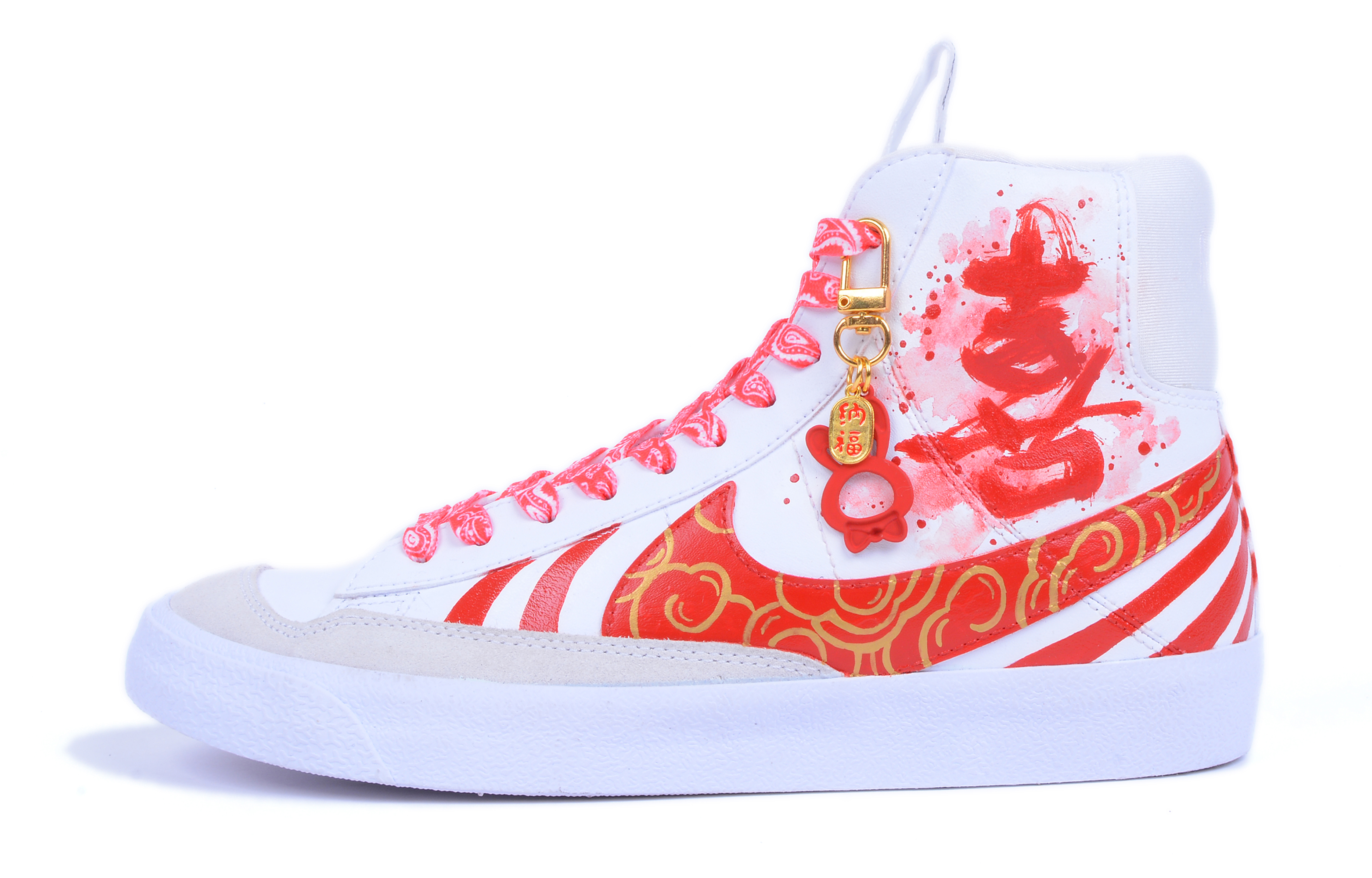 Buy 나이키 블레이저 미드 '국풍 희락' (Nike Blazer Mid 'Gukpung Huilak') DH8640-102(Team42-女款喜乐国风红)