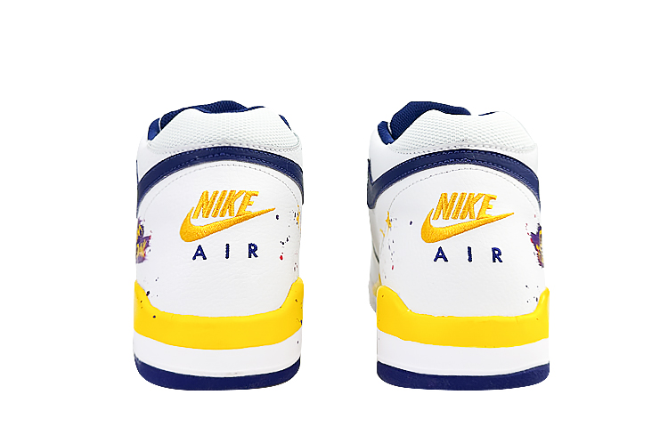 Purchase [Zapatillas Personalizadas] Nike Blazer Mid 'Lakers Graffiti' BQ4212-102(Team40-湖人涂鸦S-BOX)