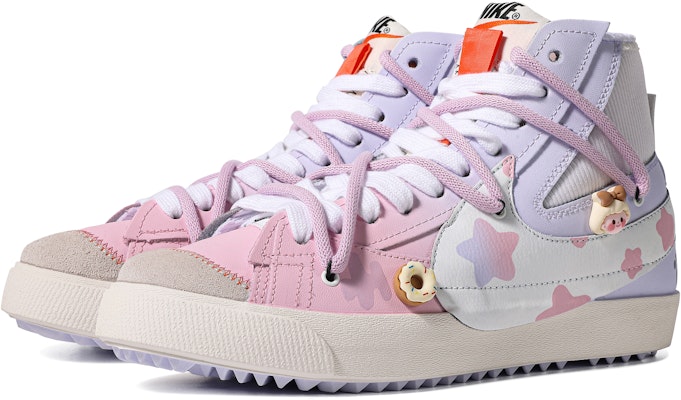 나이키 블레이저 미드 '별빛 그라데이션 핑크퍼플' (Nike Blazer Mid '별빛 그핑퍼') DD3111-100(TeamM-男女同款星晴S-BOX) Lookbook 나이키 블레이저 미드 '별빛 그라데이션 핑크퍼플' (Nike Blazer Mid '별빛 그핑퍼') DD3111-100(TeamM-男女同款星晴S-BOX)