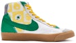 Order 【定制球鞋】Nike Blazer Mid 趣味貼紙 特殊鞋盒 錢袋掛件 手繪噴繪 復古休閒 中幫 板鞋 男款 黃綠白