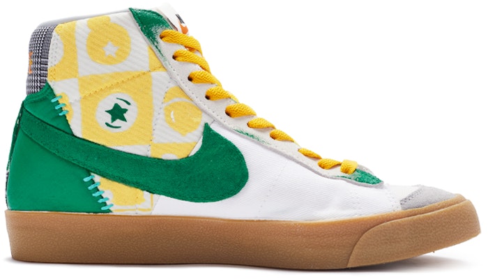 Zapatillas Nike Blazer Mid 'Amarillo Verde Stickers Blancos' DQ5081-119(TeamR-男款趣味贴纸黄绿白) Order Zapatillas Nike Blazer Mid 'Amarillo Verde Stickers Blancos' DQ5081-119(TeamR-男款趣味贴纸黄绿白)
