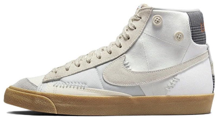 나이키 블레이저 미드 '옐로우그린 화이트 스티커' (Nike Blazer Mid '옐로우그린 화이트 스티커') DQ5081-119(TeamR-男款趣味贴纸黄绿白) Details for 나이키 블레이저 미드 '옐로우그린 화이트 스티커' (Nike Blazer Mid '옐로우그린 화이트 스티커') DQ5081-119(TeamR-男款趣味贴纸黄绿白)