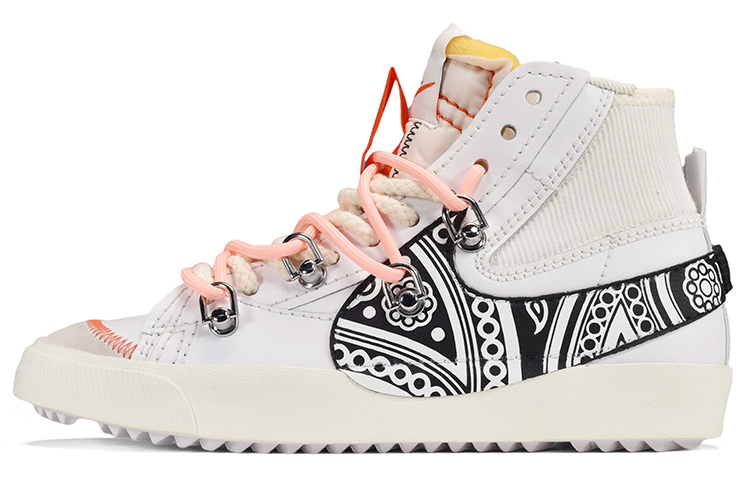 Buy Zapatillas Nike Blazer Mid Deconstructed 'Flor de Anacardo' DD3111-100(TeamE-男女同款解构风腰果花黑白)