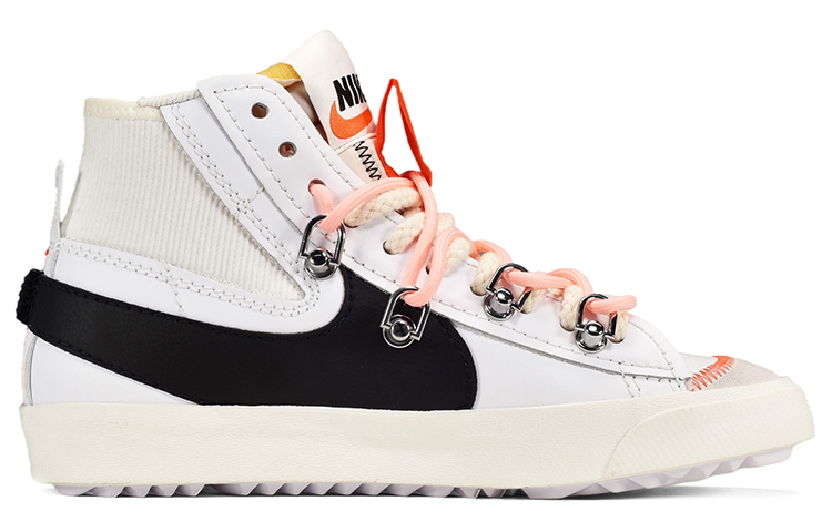 Order Zapatillas Nike Blazer Mid Deconstructed 'Flor de Anacardo' DD3111-100(TeamE-男女同款解构风腰果花黑白)