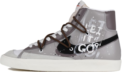 나이키 블레이저 미드 '회색 공간 뚱샤오강' (커스텀) BQ6806-100(Team42-男女同款灰色空间黑白灰) Buy 나이키 블레이저 미드 '회색 공간 뚱샤오강' (커스텀) BQ6806-100(Team42-男女同款灰色空间黑白灰)