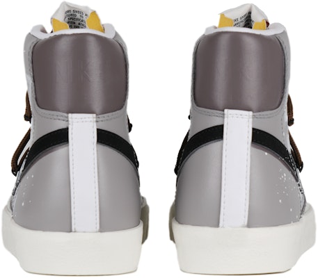 나이키 블레이저 미드 '회색 공간 뚱샤오강' (커스텀) BQ6806-100(Team42-男女同款灰色空间黑白灰) Shop 나이키 블레이저 미드 '회색 공간 뚱샤오강' (커스텀) BQ6806-100(Team42-男女同款灰色空间黑白灰)