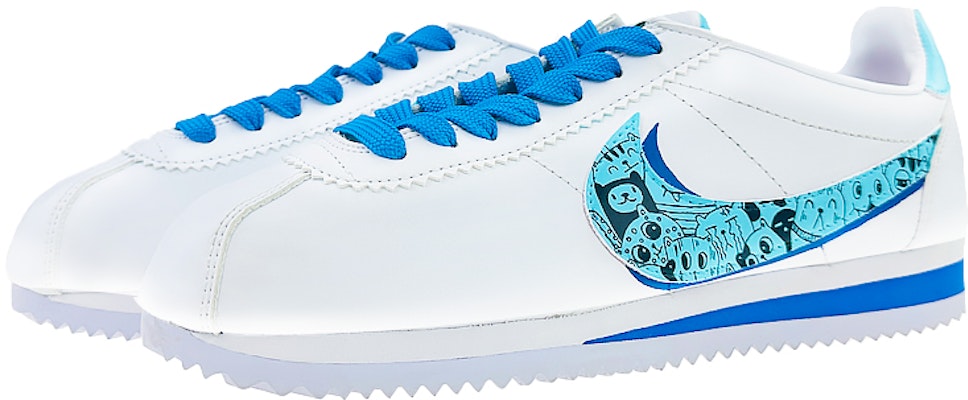 Zapatillas Nike Cortez Cuero "Gato Minimalista" 807471-103(Team40-男女款猫猫海湾蓝绿) Lookbook Zapatillas Nike Cortez Cuero "Gato Minimalista" 807471-103(Team40-男女款猫猫海湾蓝绿)