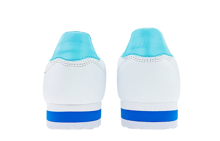 Purchase [カスタムシューズ] ナイキ クラシック コルテッツ レザー 'ミニマリストキャット ベイブルー-グリーン' 807471-103(Team40-男女款猫猫海湾蓝绿)