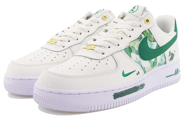 Lookbook [Kasut Custom] Nike Classic Rendah 'Hijau Musim Bunga' DQ7658-101(Team10-小狗踏青)