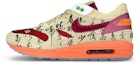 Buy CLOT x Air Max 1 "Kiss of Death"スペシャルBOXカスタムシューズ DD1870-100(Team叁-男女款春晓字多BOX)