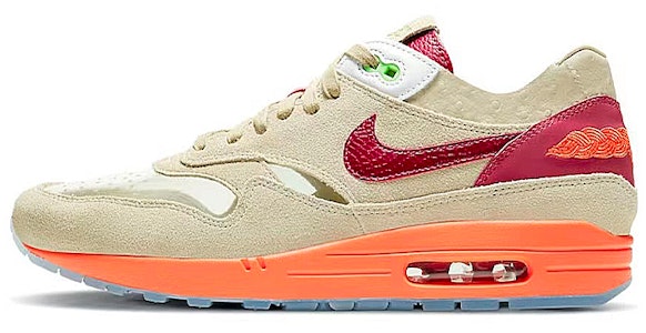 나이키 CLOT 에어맥스1 '키스 오브 데스 - 브라운레드' DD1870-100(Team叁-男女款银杏) Sizing 나이키 CLOT 에어맥스1 '키스 오브 데스 - 브라운레드' DD1870-100(Team叁-男女款银杏)