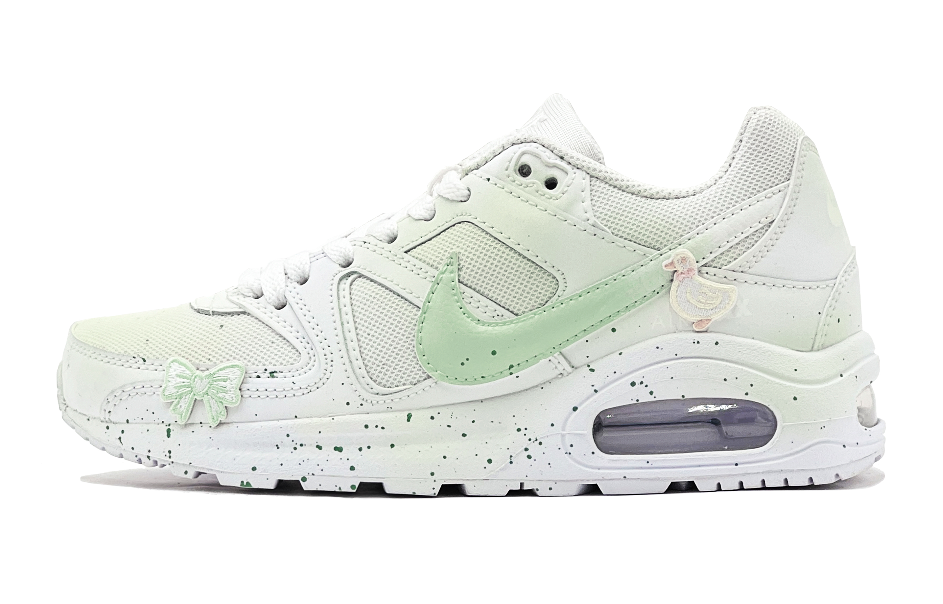 [Custom Shoes] Nike Command Flex 'Cool Green Duck'