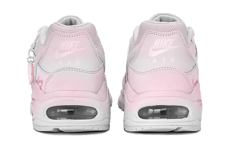 Shop [Sepatu Kustom] Nike Command Flex 'Gradasi Pink Mimpi' 844346-101(TeamS-梦幻粉爱心S-BOX)